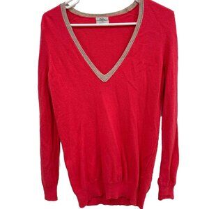 Wallace Red Shadowbox Cashmere/rabbit Hair/lambs‎ Wool Blend Sweater Dress XS